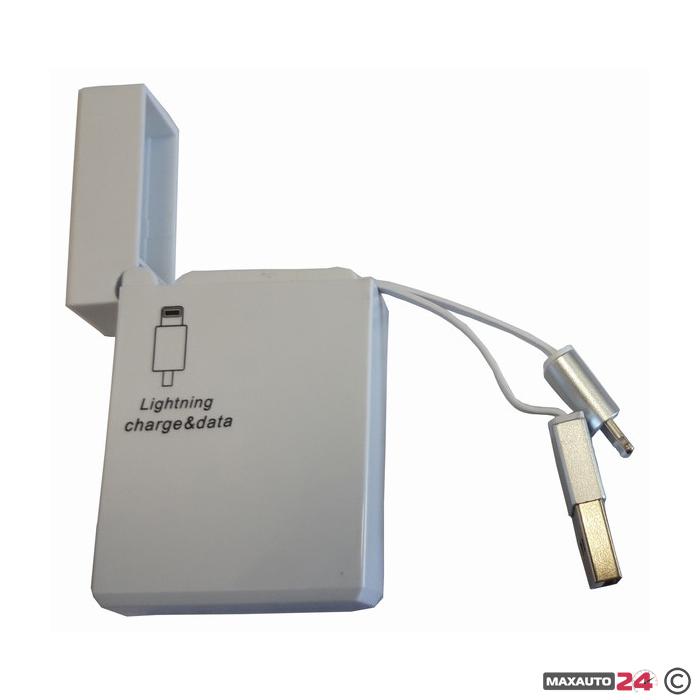 Кабел USB за данни и зареждане