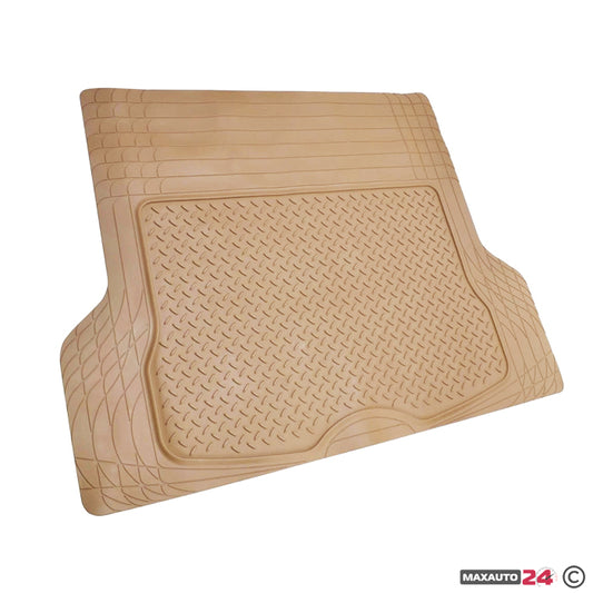 Гумена стелка за багажник универсална бежова 1802