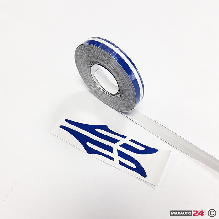 Декоративна лайсна за екстериор - синя