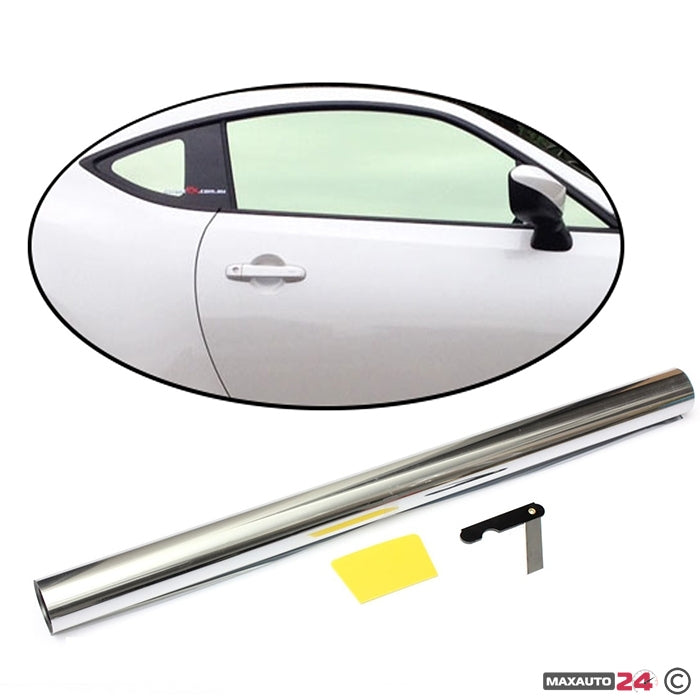 фолио затъмняване 75см х 3м - Силвър / Огледално