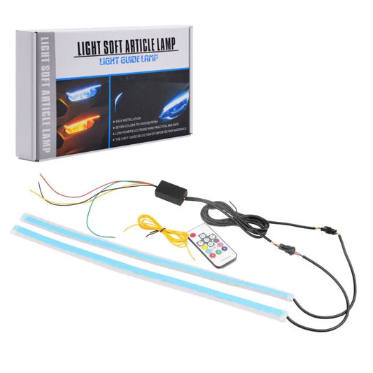 Диодни светлини за фар 2016 - 7 ЦВЯТА