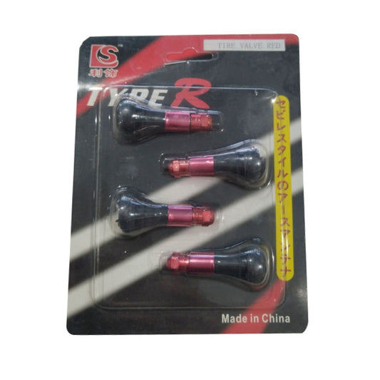 Вентили за гума 4 БР/К-Т Червен