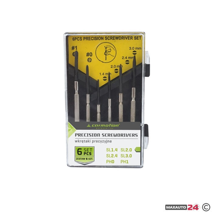 Отвертки Прецизни 6бр в к-т - 86194
