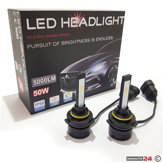 Диодни крушки 3500 9006 - 50w 2бр/к-т