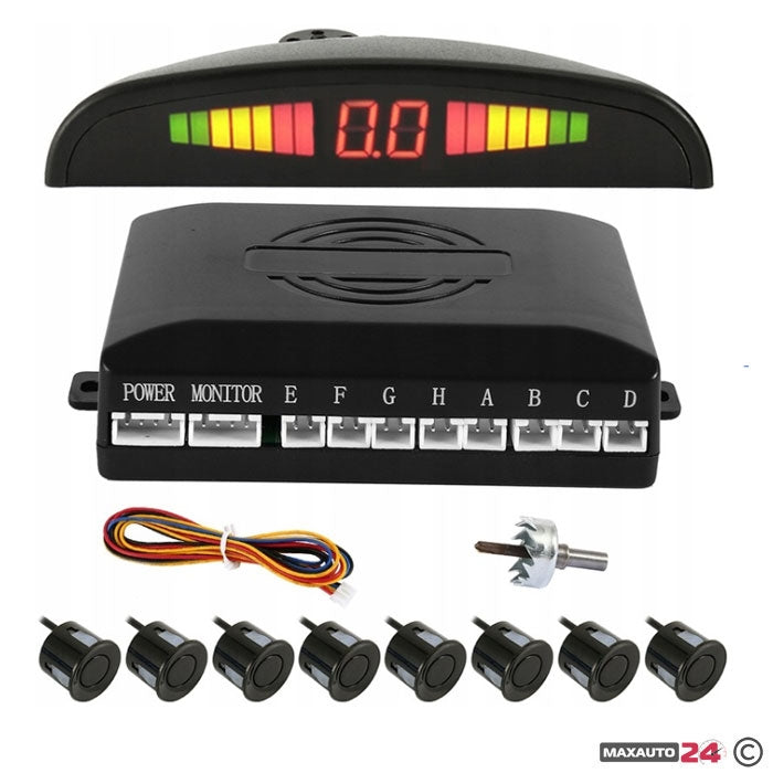 Парктроник 5400 - 8 сензора черен