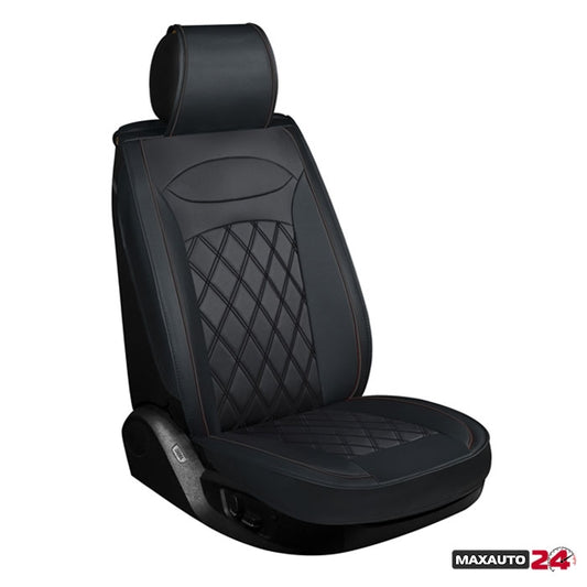 Калъф за седалка 1158 - 2 части Черно