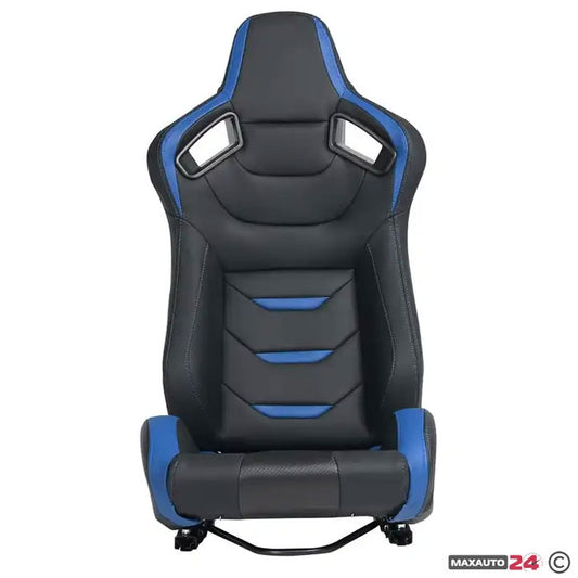 Спортни седалки за МПС - 1054B ЧЕРНО/СИНЬО
