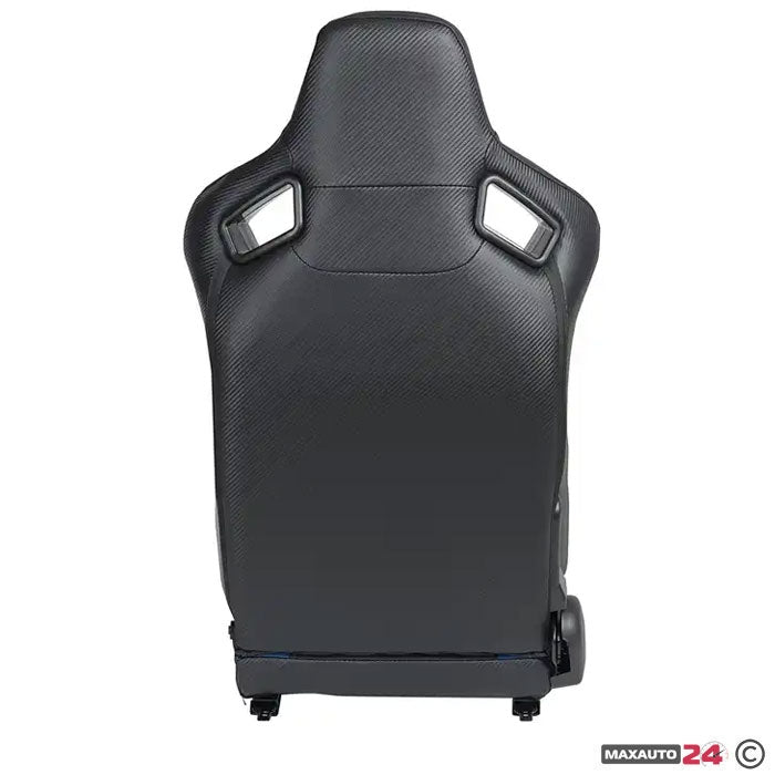 Спортни седалки за МПС - 1054B ЧЕРНО/СИНЬО