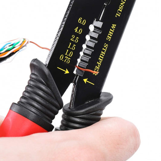 Клещи кримпващи комплект с кабелни обувки - 42 БР/К-Т