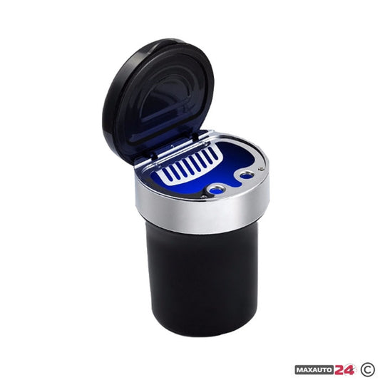 Пепелник за автомобил с диод - J-B004 / PG105