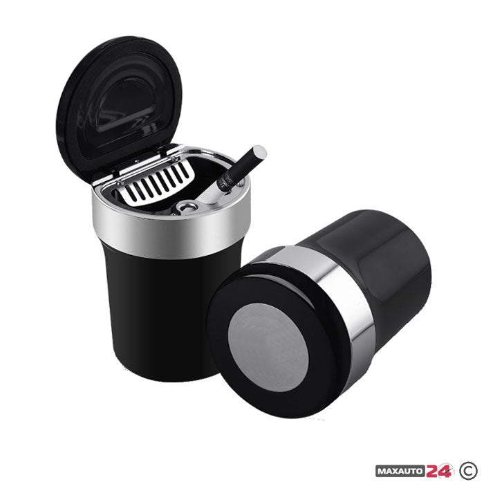 Пепелник за автомобил с диод - J-B004 / PG105