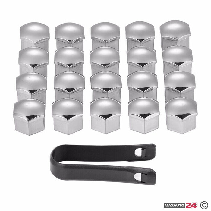 Капачки за болтове на джантите PA25-21“ 20 БР/К-Т - ХРОМ