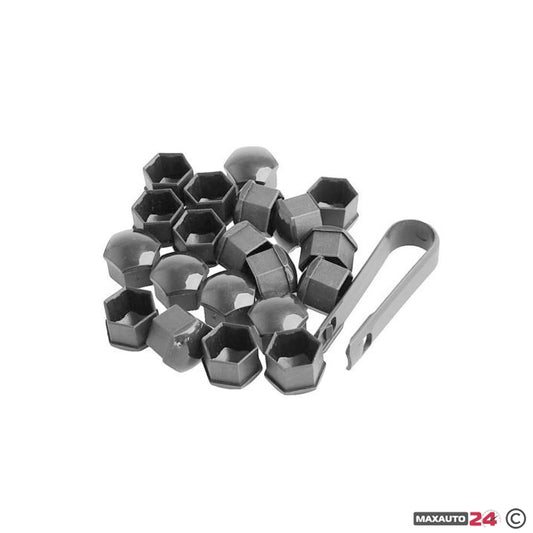 Капачки за болтове на джантите PA25-19“ 20 БР/К-Т - ГРАФИТ