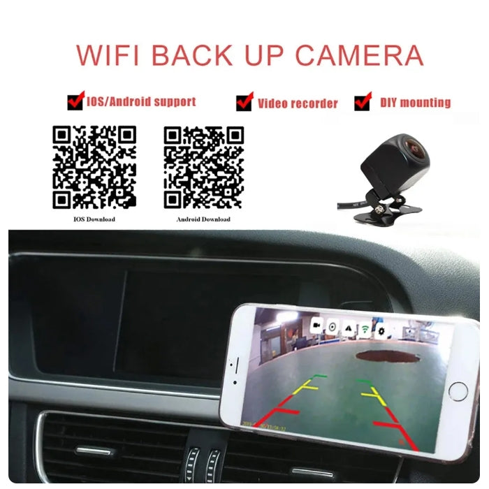 Камера заден ход Wi-Fi телефон