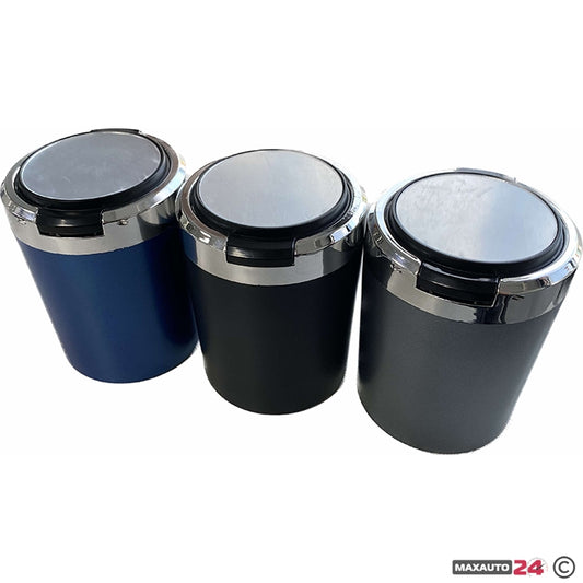 Пепелник за автомобил с диод Y100- 3 цвята