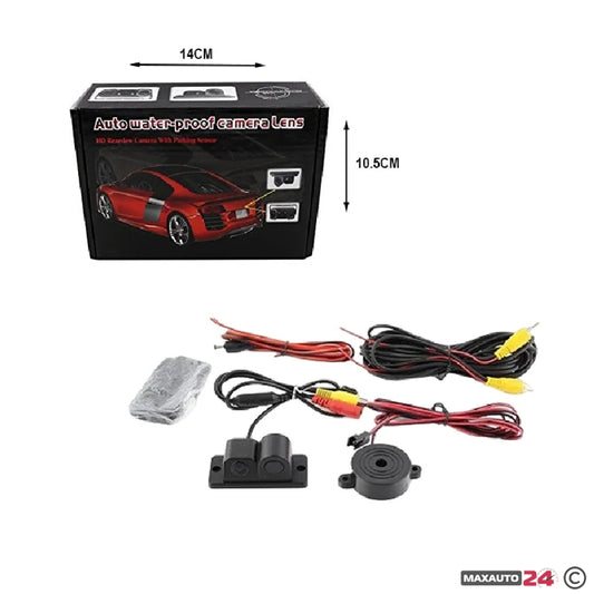 Камера за обратно виждане + паркинг сензори 3-в-1