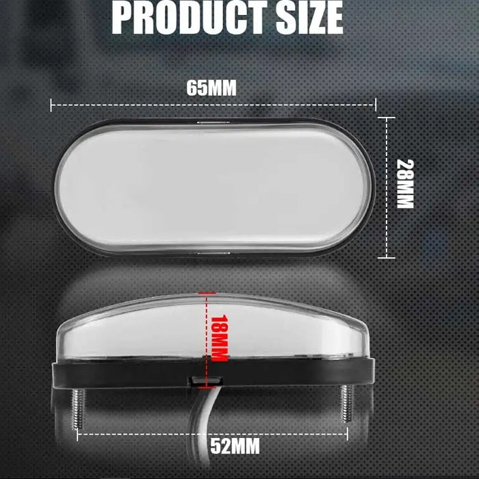 Габарит PG210 - 2бр / к-т - Бял