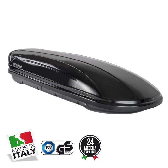 Автобокс Menabo Mania 400L (черен металик)