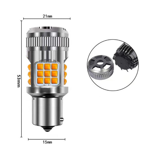 Диодни крушки 2бр/к-т - Жълти