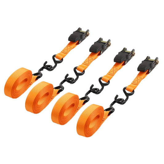 Колан за притягане R2516a-s 500кг 4.5М*25мм - 4бр/ к-т