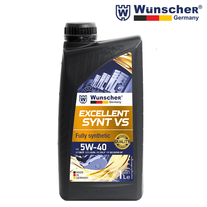 Масло Wunscher 8035 EXCELLENT SYNS VS 5W/40 - 1л.