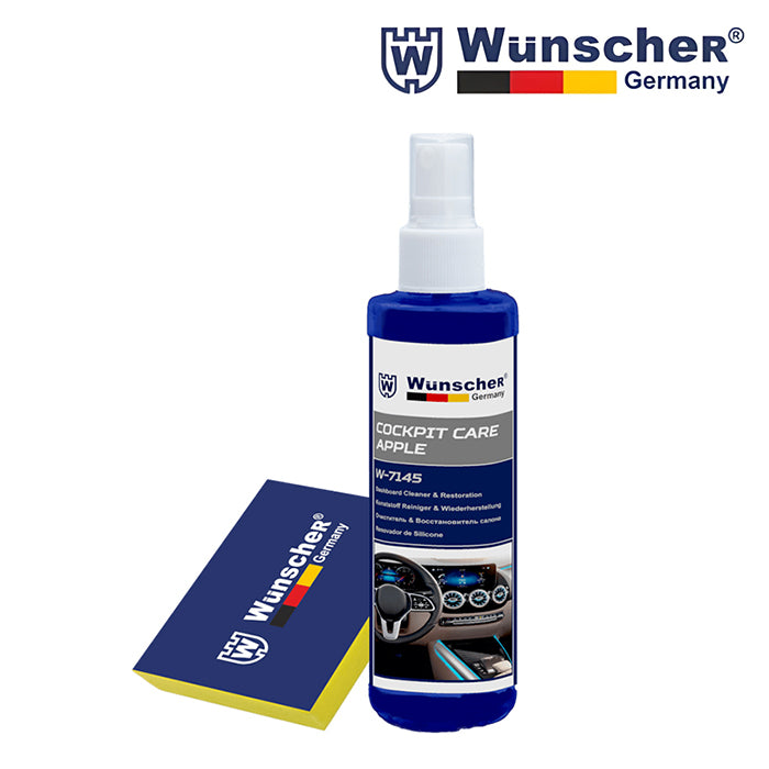 Мляко+гъба за табло ябълка WUNSCHER - 280мл