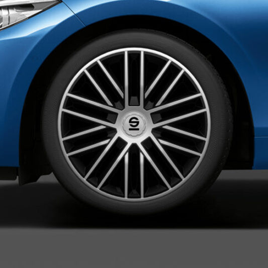 Тасове за джанти 16'' Sparco BERGAMO / SPC1685SVBK