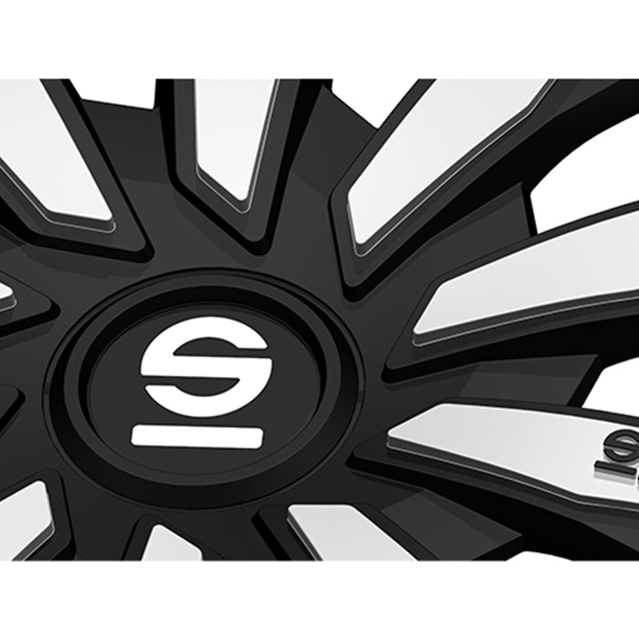 Тасове за джанти 16'' Sparco MILANO / SPC1683BKSV