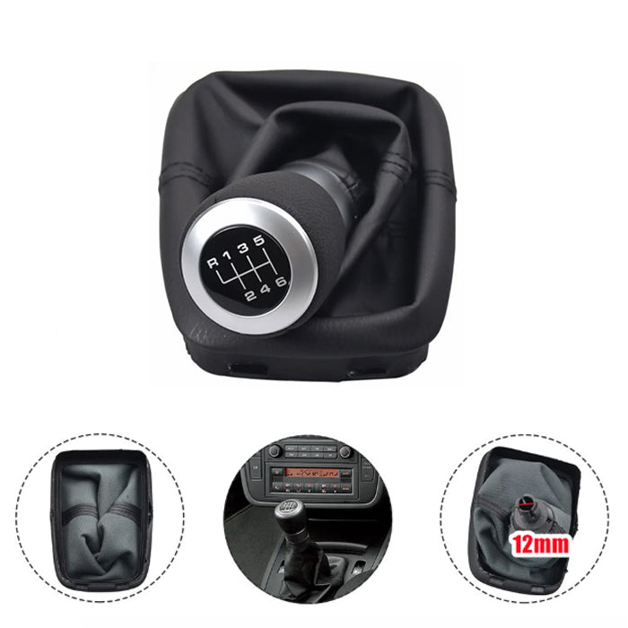 Топка за скоростен лост с маншон съвместима с Seat Alhambra - 6 скорости