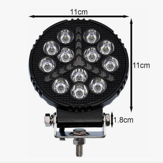Халоген диоден 124 - 9-80V - 12LED - 19W