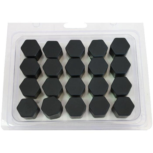 Декоративни капачки за болтове на джантите 19мм-черен