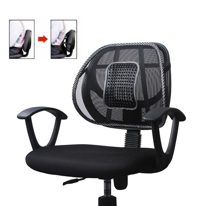 Анатомична облегалка с масажор за кръста 150