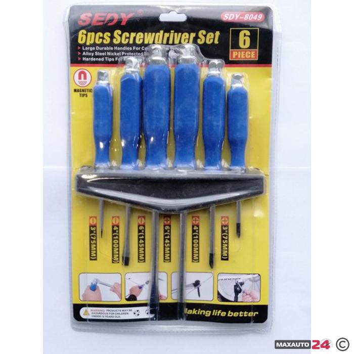 ОТВЕРТКИ УДАРНИ PA305 6 БР/К-Т