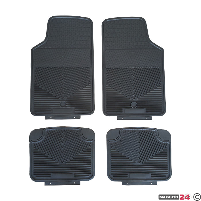 Гумени стелки универсални черни 3007 4бр./к-т