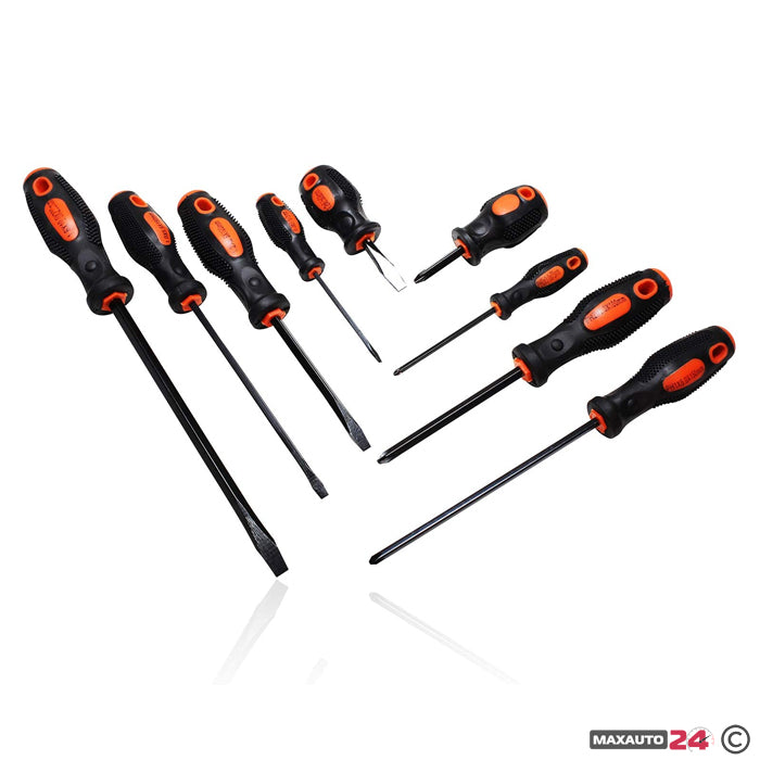 Отвертки 9бр в к-т - 10909