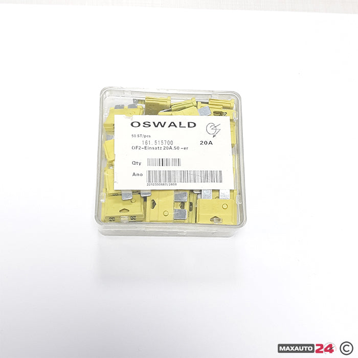 Бушон за автомобили-кутия 50бр. - 20А