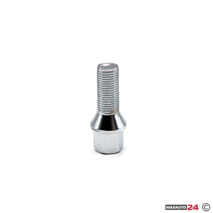 Болт за джанти тип конус  (12мм x1.25мм х28мм)