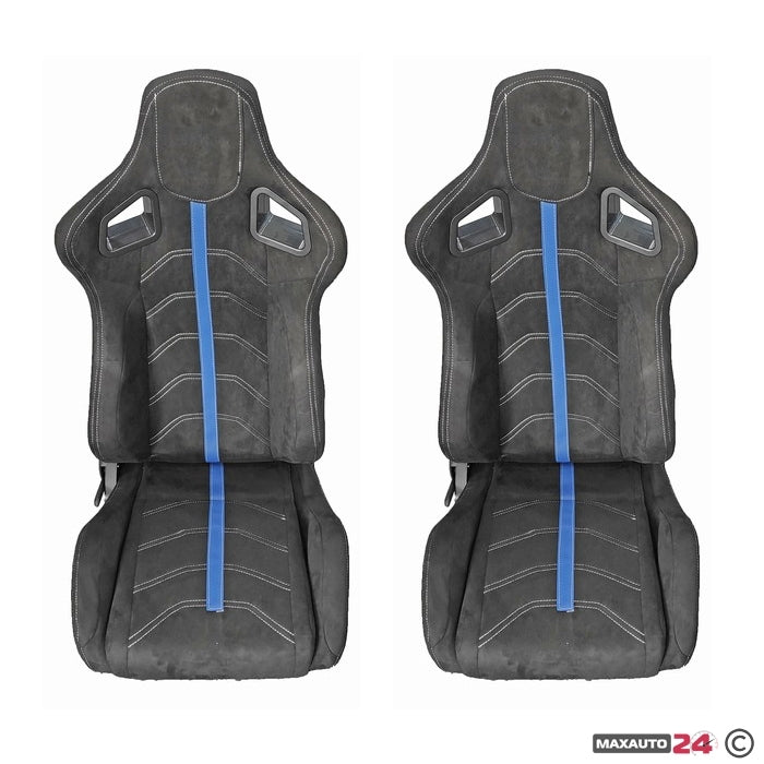 Спортни седалки за МПС - 1079 - сини.