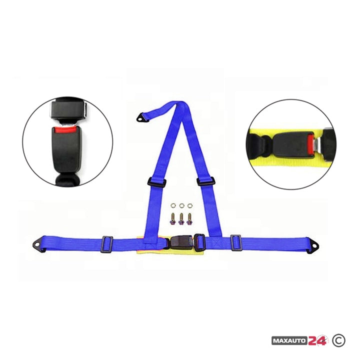 Предпазен колан 3-точков 4003 - син