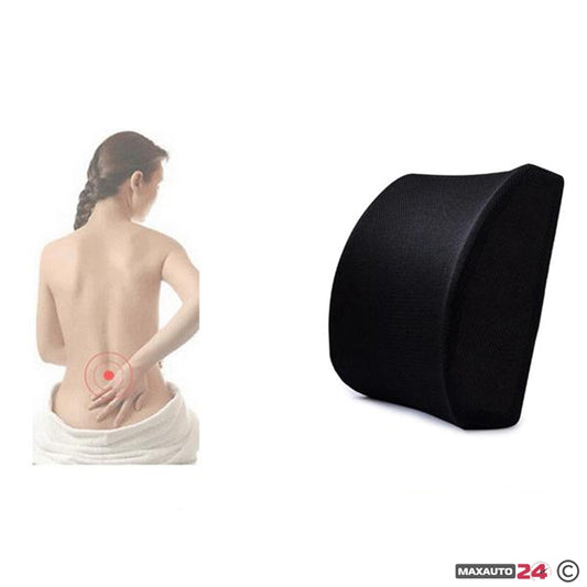 Анатомична облегалка за кръст 2578 - черна