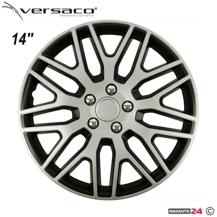 Тасове за джанти 14'' Versaco Dakar NC Silver/Black