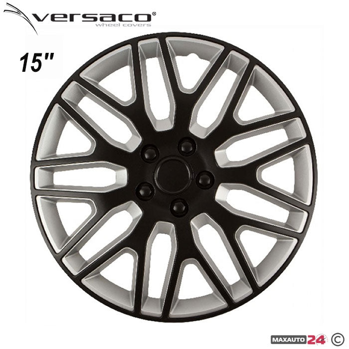 Тасове за джанти 15'' Versaco Dakar Black\Silver