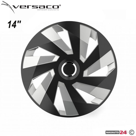Тасове за джанти 14'' Versaco Vector RC Black/Silver