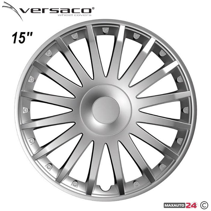 Тасове за джанти 15'' Versaco Crystal Silver