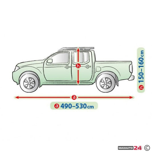 Покривало Kegel серия Mobile размер XL сиво за Pick UP