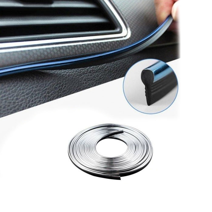 Декоративна лайсна за интериор DX 510 никел