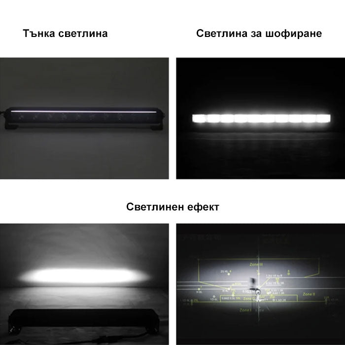 Лед бар 5832 120W- 80см