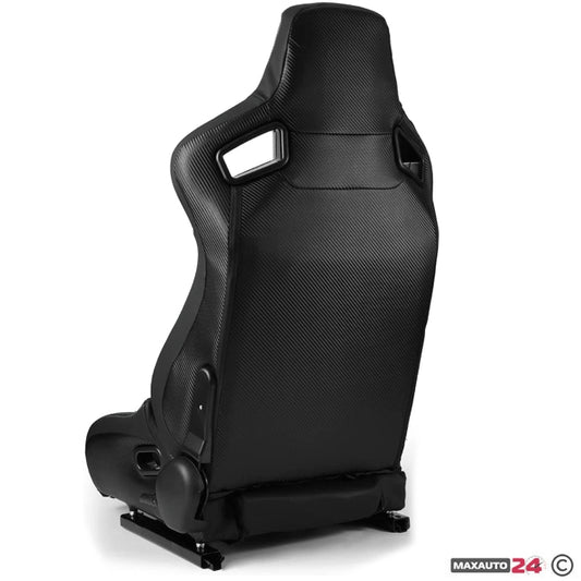 Спортни седалки 9012 - ЧЕРНО/ЧЕРВЕНО