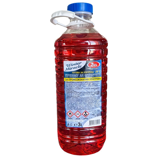 Течност за чистачки зимна - 20ºC  3 л.