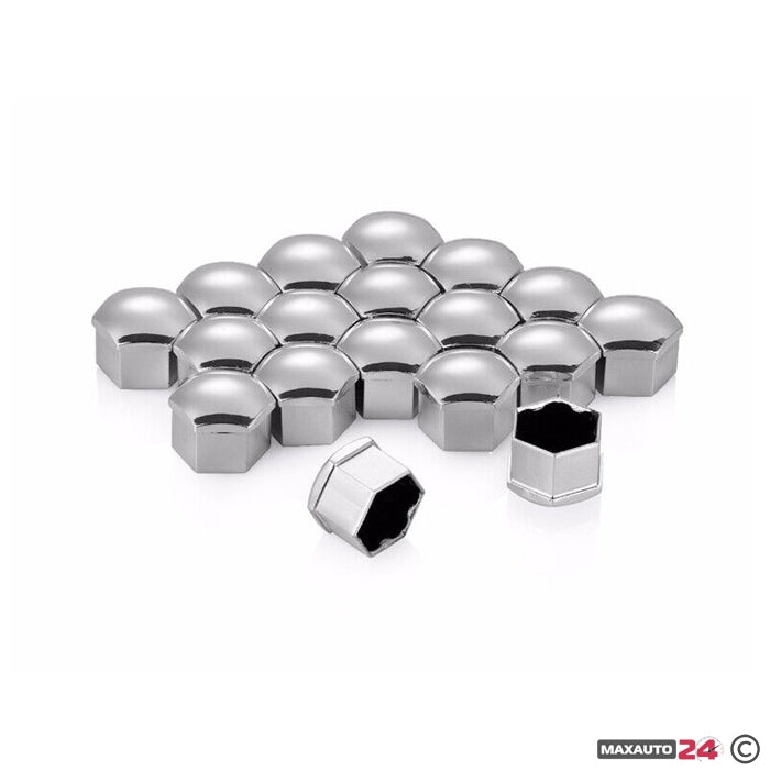 Капачки за болтове на джантите PA25-19“ 20 БР/К-Т - ХРОМ